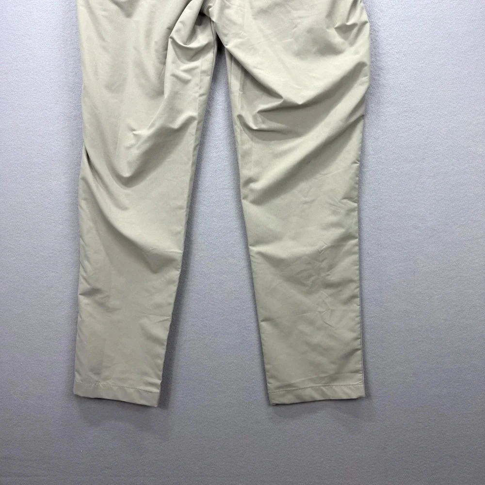 Banana Republic Khakis Pants Mens 40x34 Beige Performance Golf Tech Straight Leg